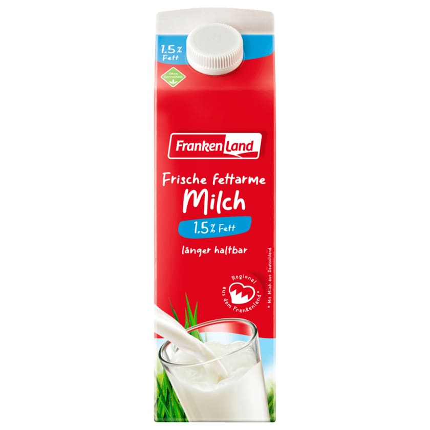 Frankenland Frischmilch 1l 1,5%